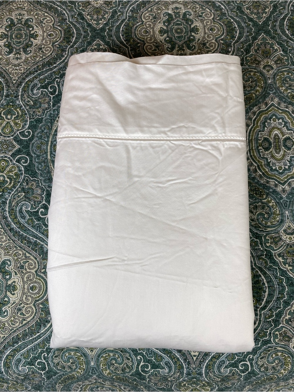 Hotel Collection Ivory Cotton 680tc Flat Sheet Luxurious